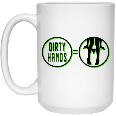 Dirty Hands Panty Dropper White Mug 2