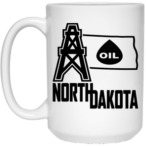 NODAK Flag White Mug