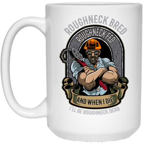 Roughneck Bred White Mug