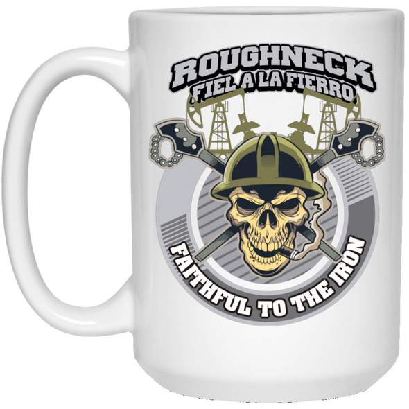 Roughneck Fiel al Fierro White Mug