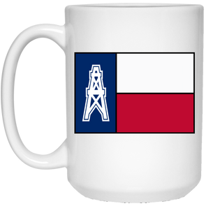 Texas Oil White Mug