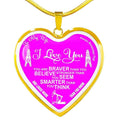 Oilfield Wife Heart Shape Pendant Necklace