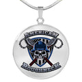 American Roughneck Round Necklace