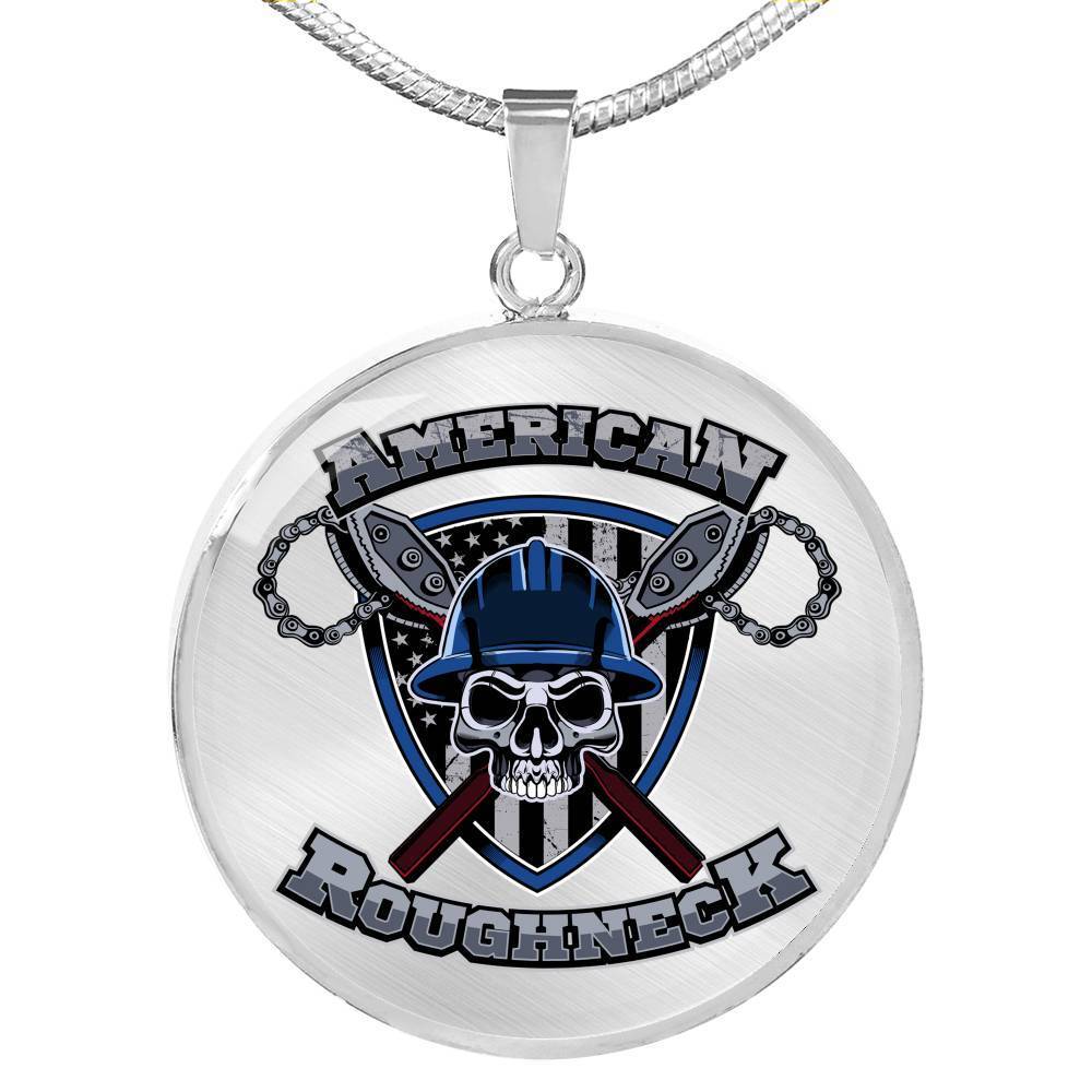 American Roughneck Round Necklace