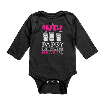 Daddy Oilfield Heart Daughter Baby Bodysuit