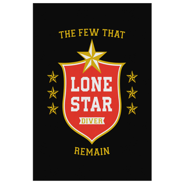 Lone Star Diver Canvas