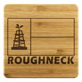 Texas Flag Roughneck Coaster Set