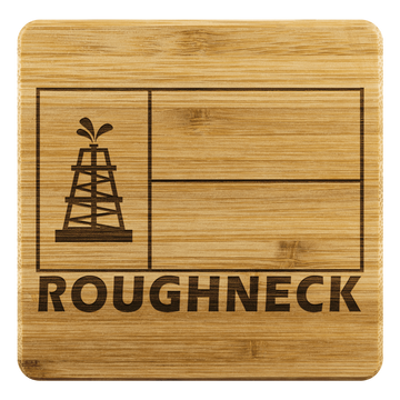 Texas Flag Roughneck Coaster Set