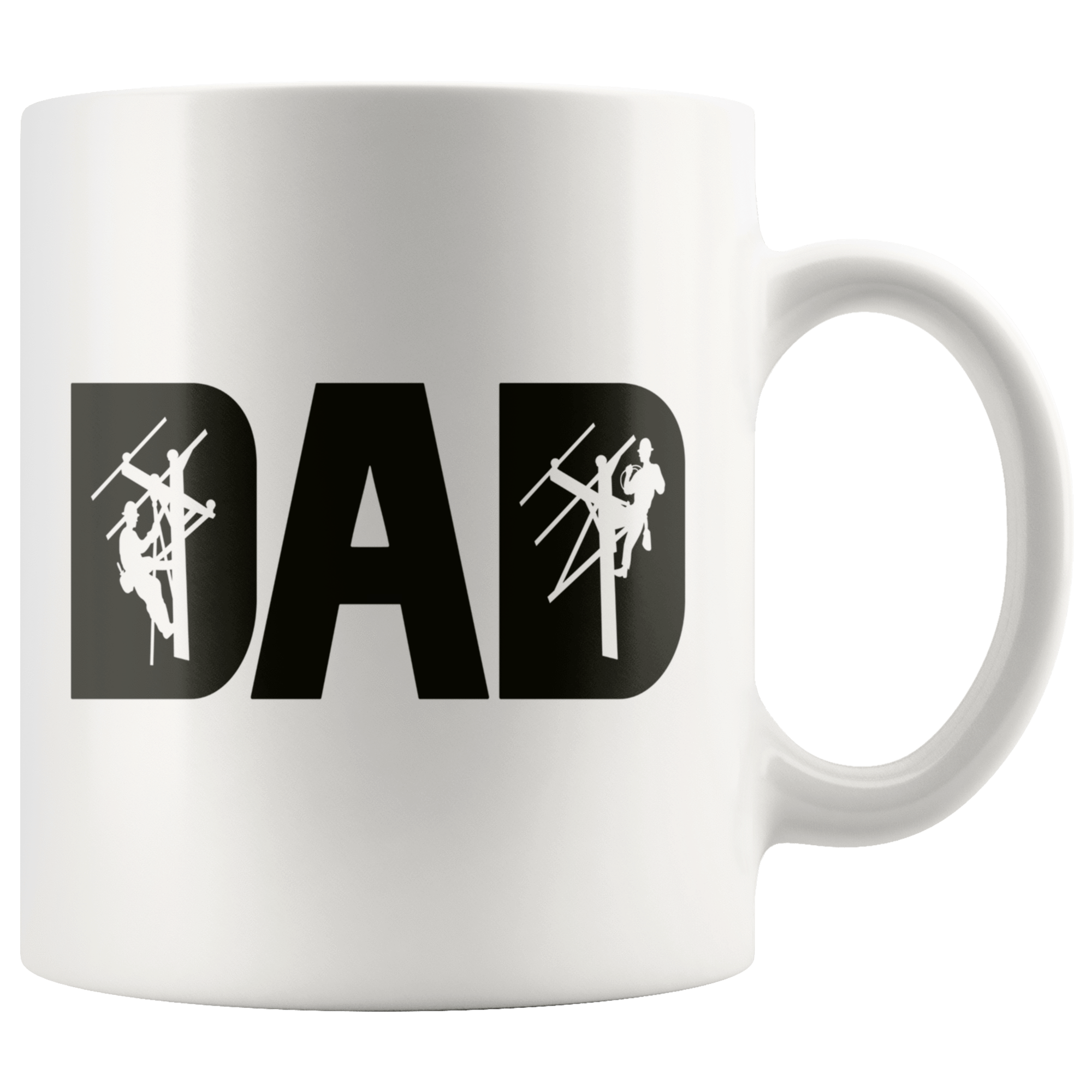 Lineman Dad Mug