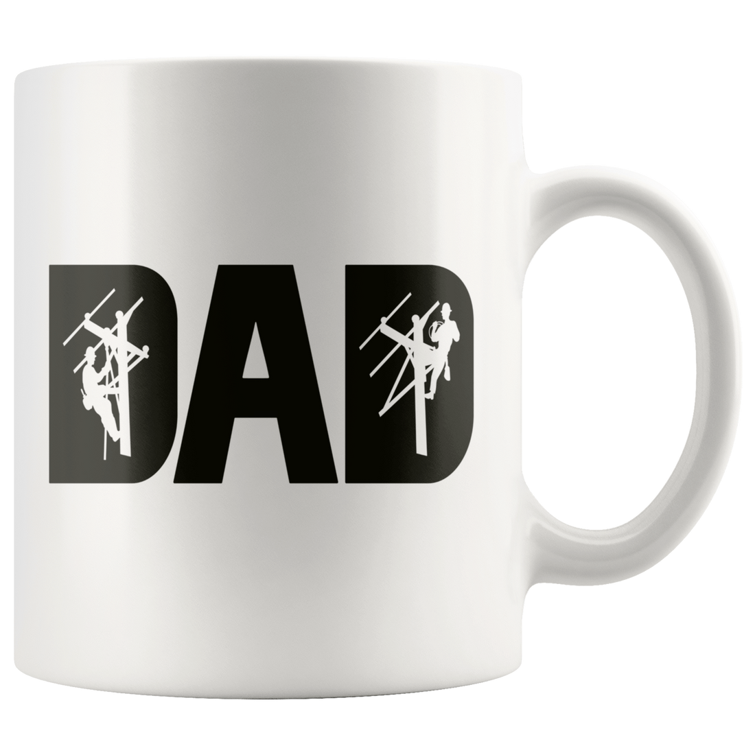 Lineman Dad Mug