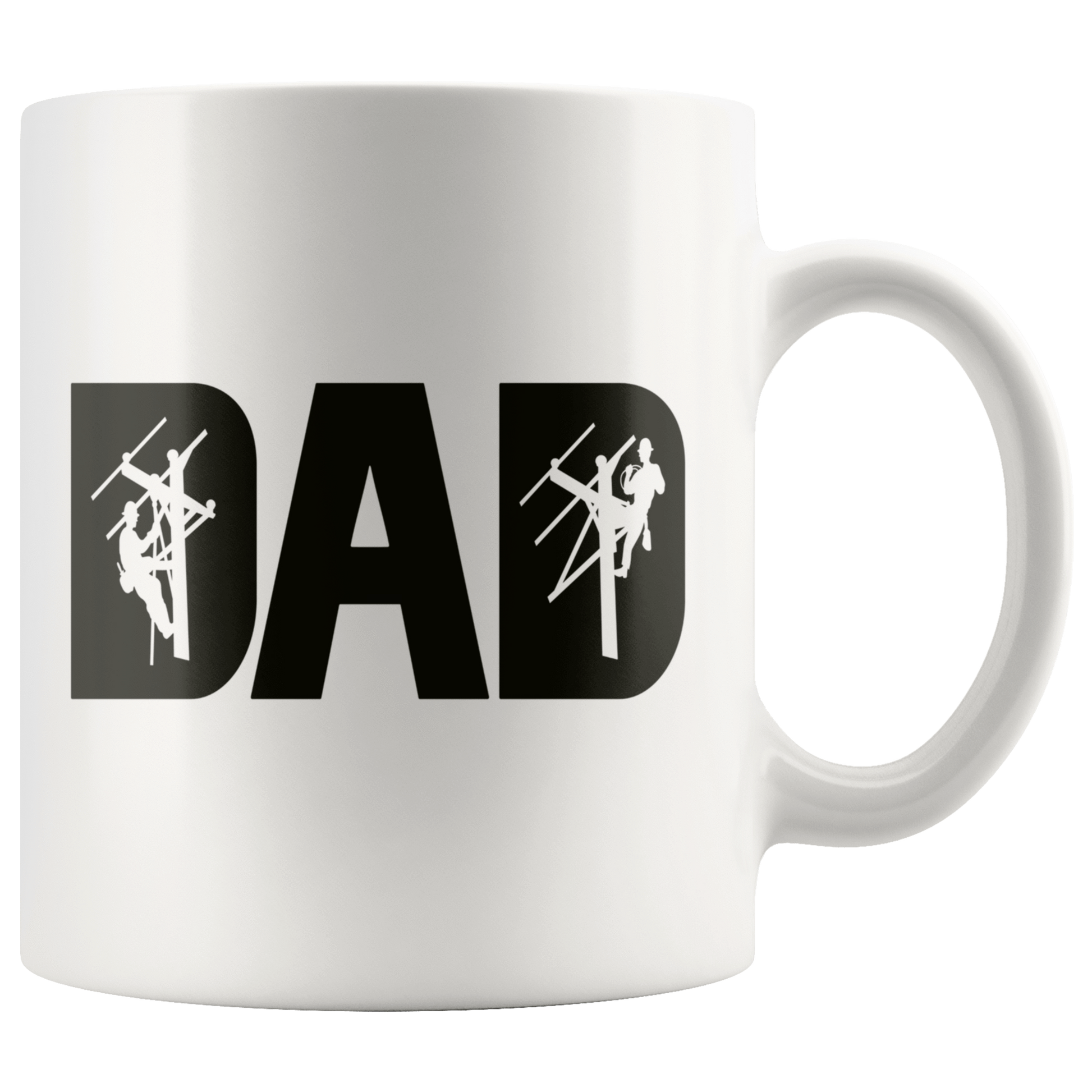 Lineman Dad Mug