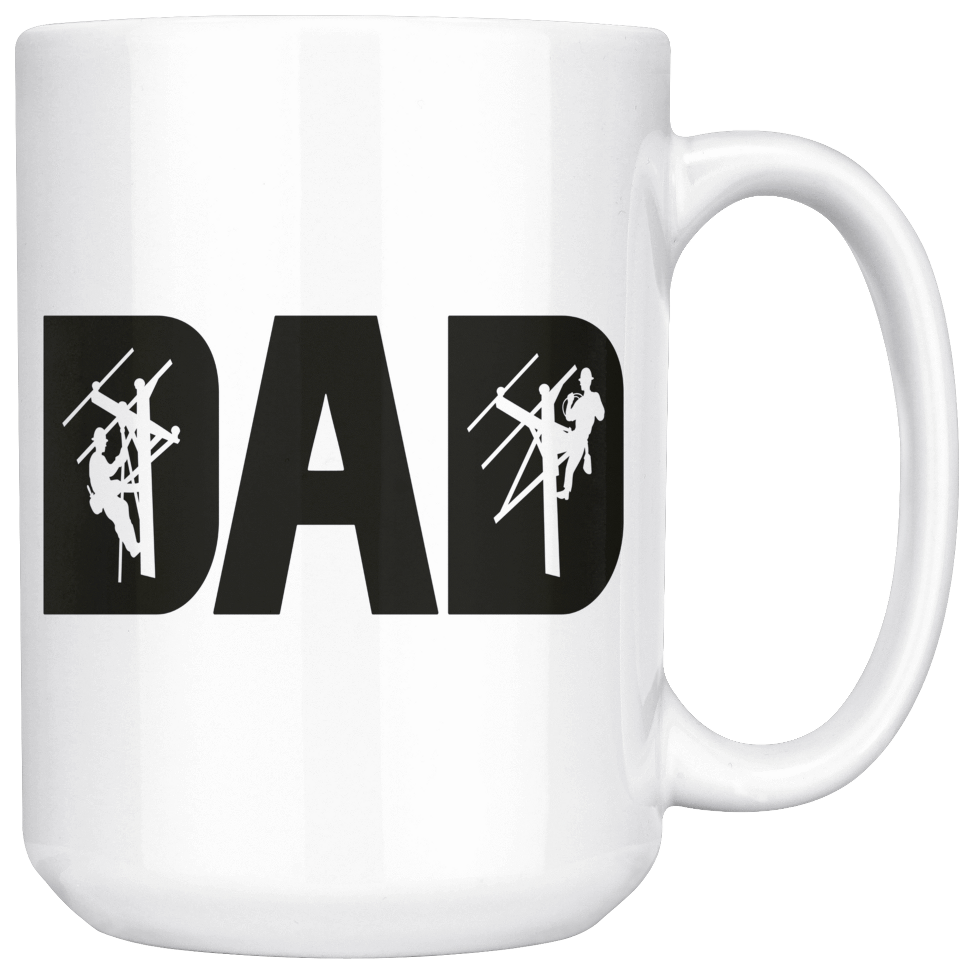 Lineman Dad Mug