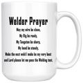 Welder Prayer Mug