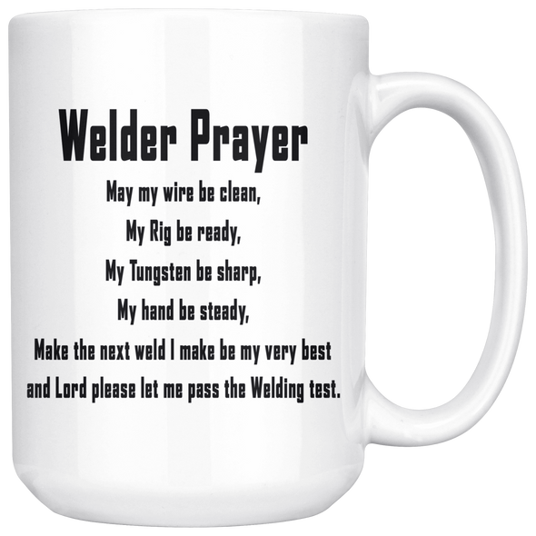 Welder Prayer Mug