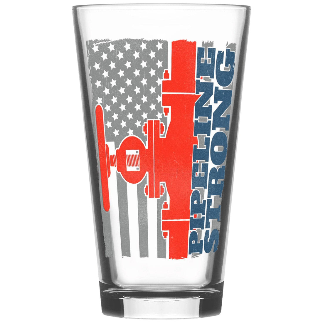 American Pipeline Strong Pint Glass