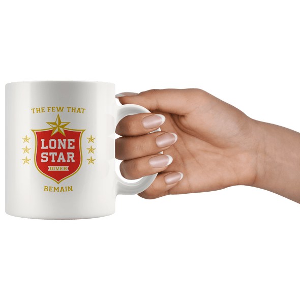 Lone Star Diver Coffee Mug