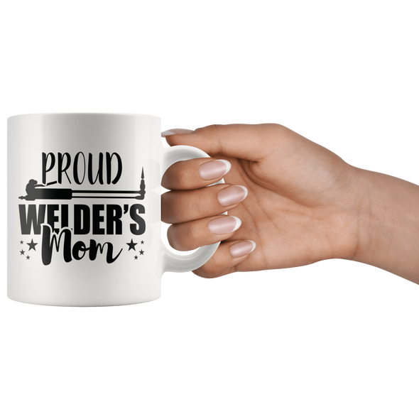 Proud Welder's Mom Mug