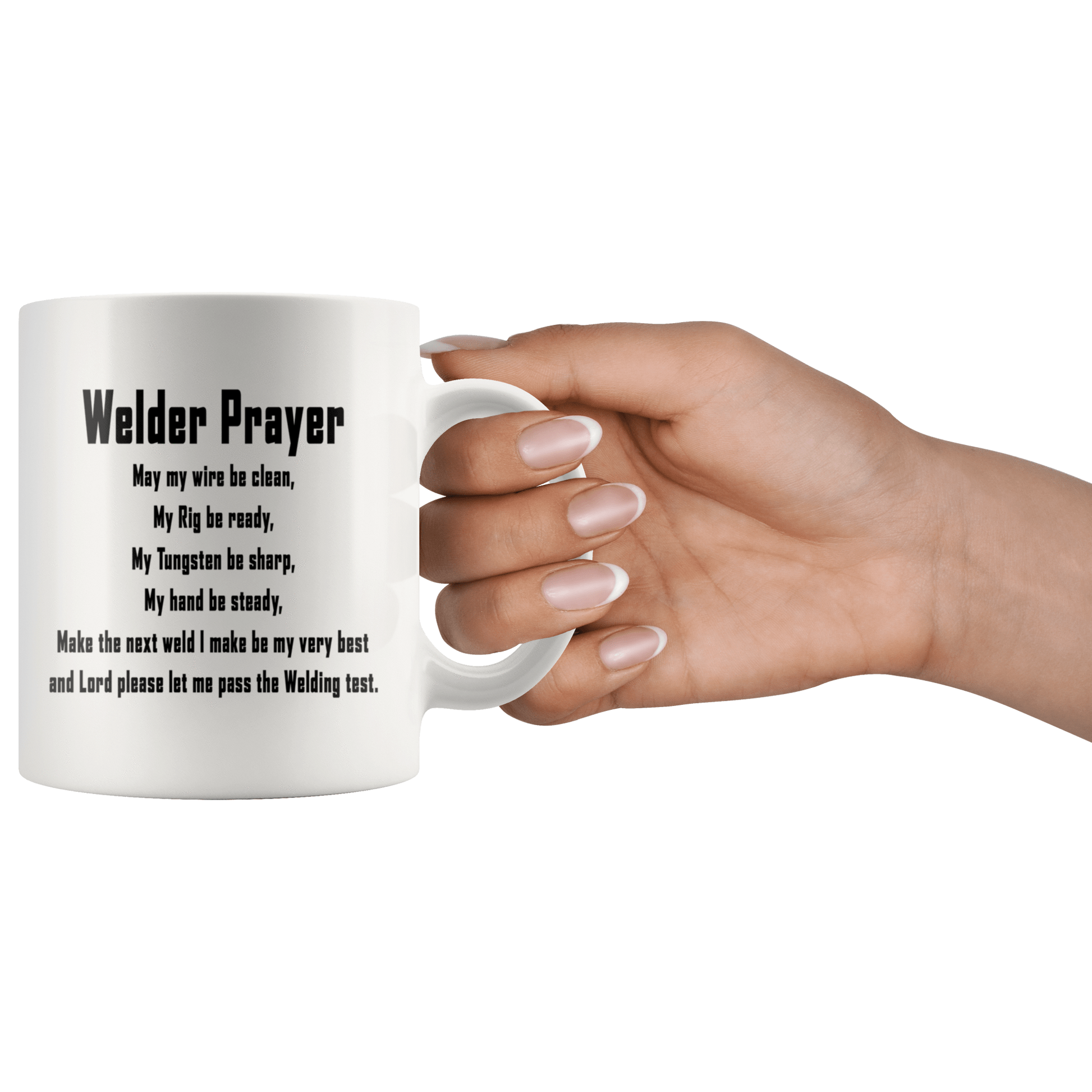 Welder Prayer Mug