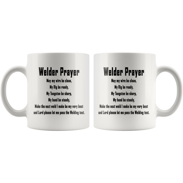 Welder Prayer Mug