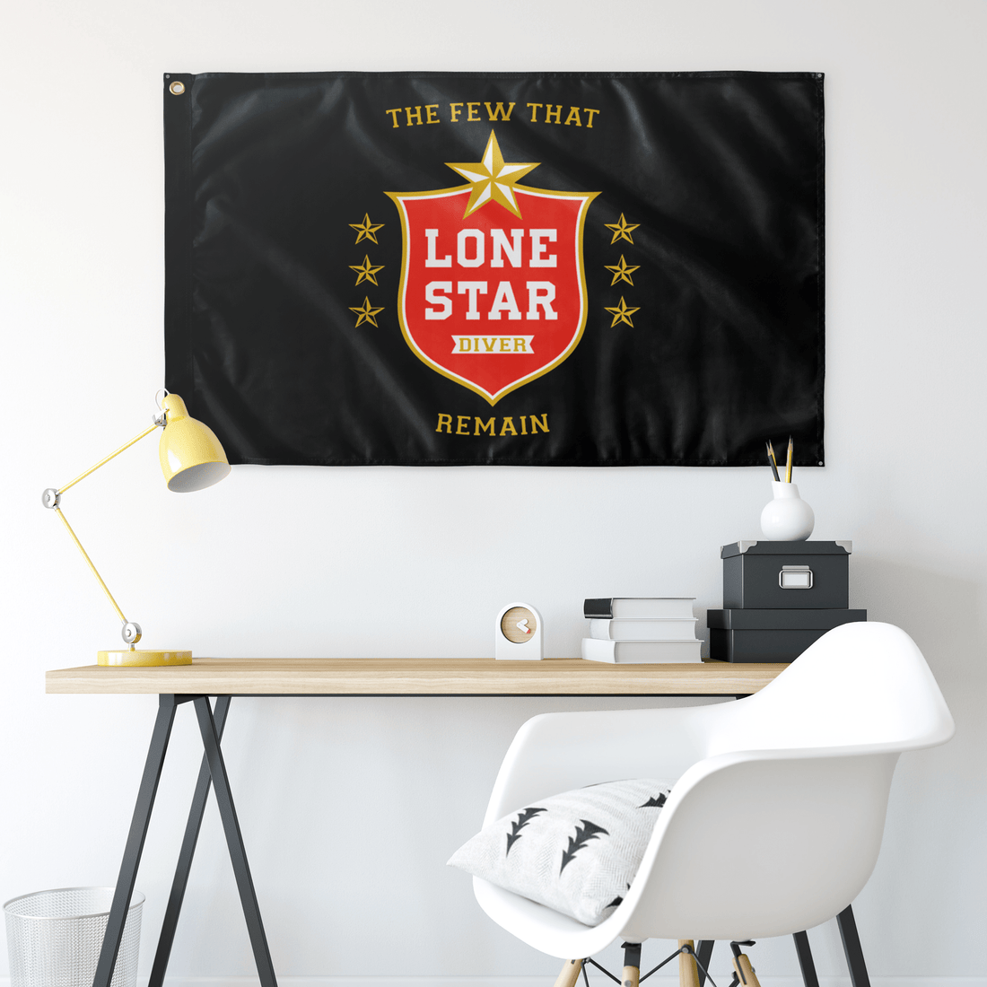 Lone Star Diver Flag