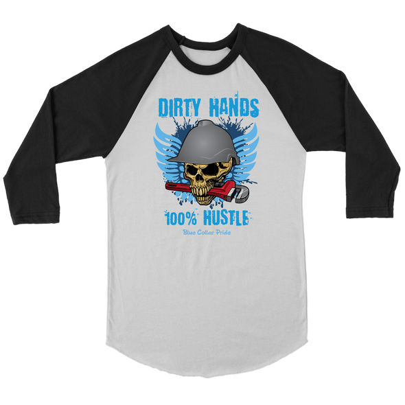 Dirty Hands Skull Wings