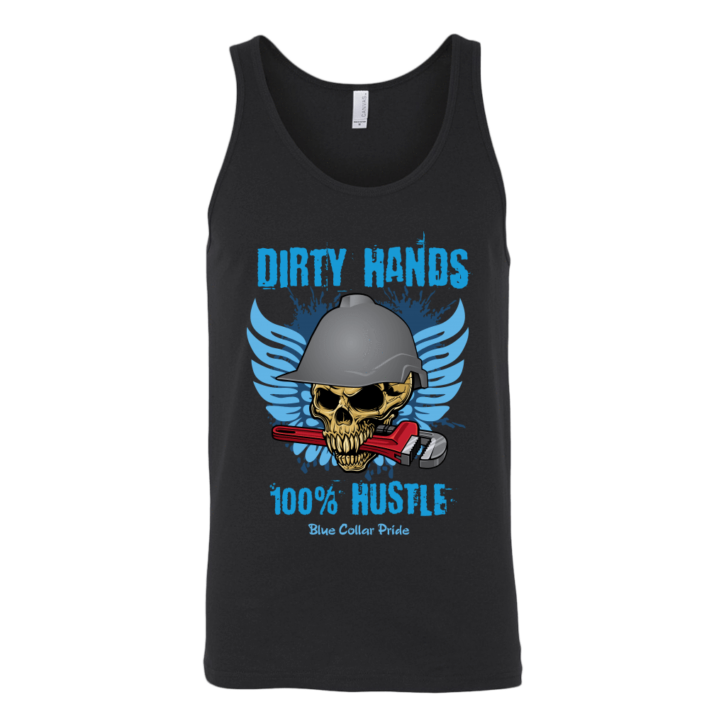 Dirty Hands Skull Wings