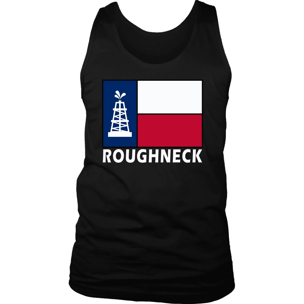 Texas Flag Oil Rig