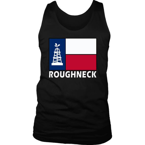 Texas Flag Oil Rig