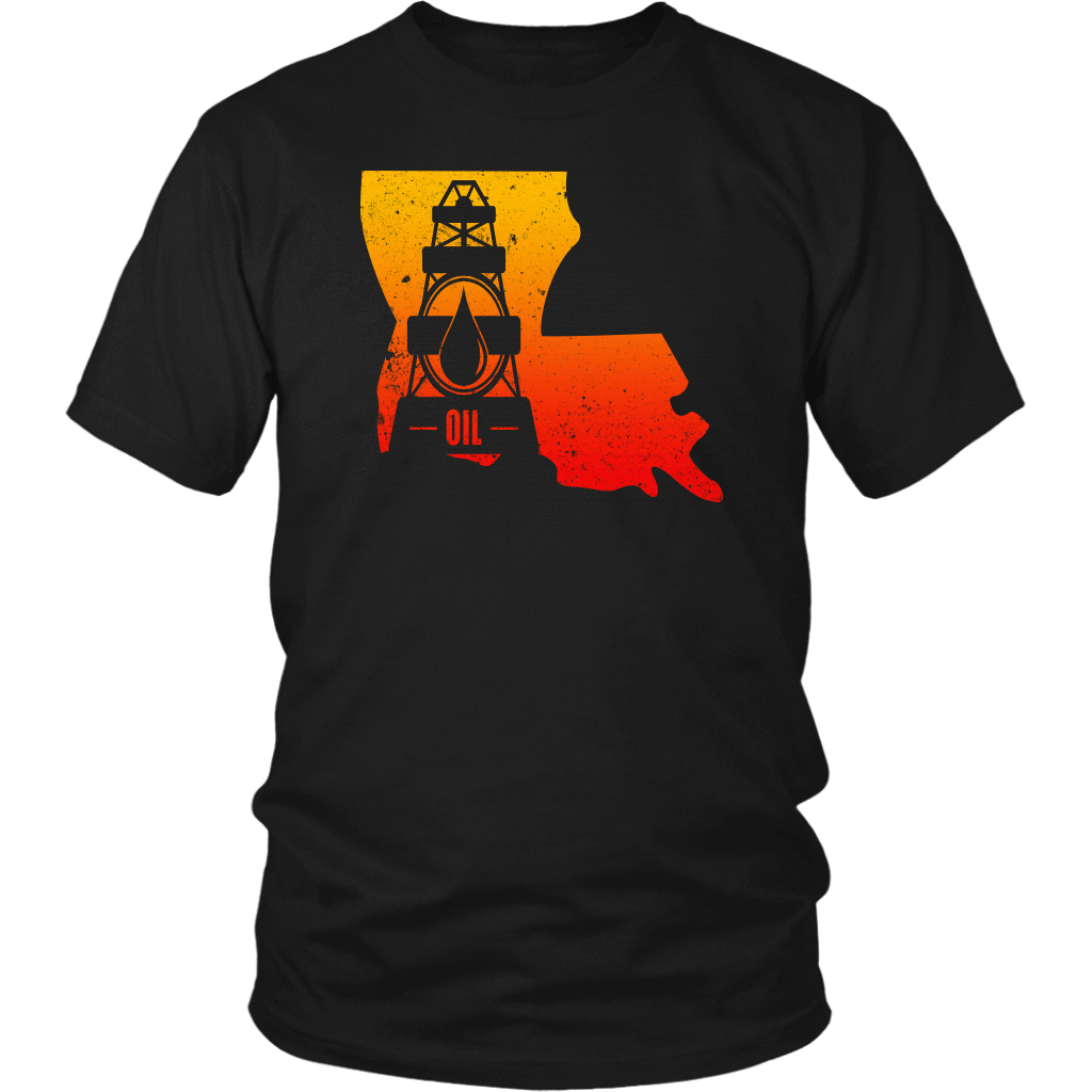 Louisiana Oil Sunrise