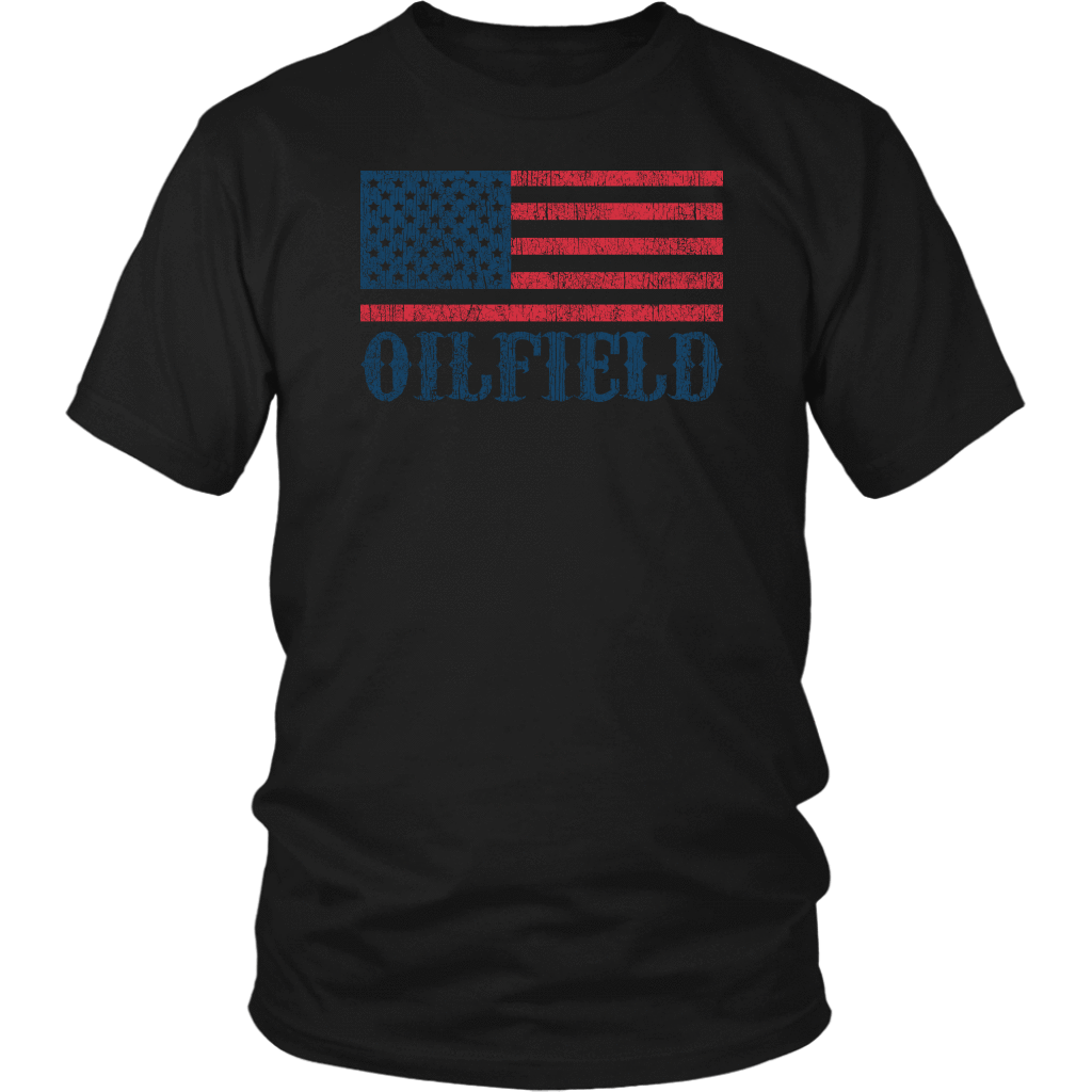 Oilfield American Flag