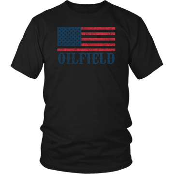 Oilfield American Flag