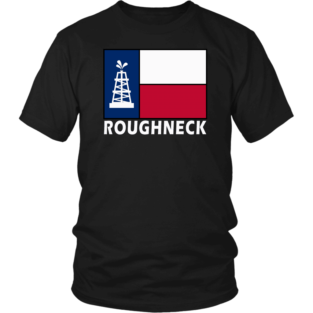 Texas Flag Oil Rig