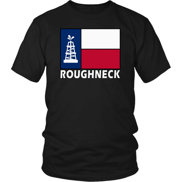 Texas Flag Oil Rig