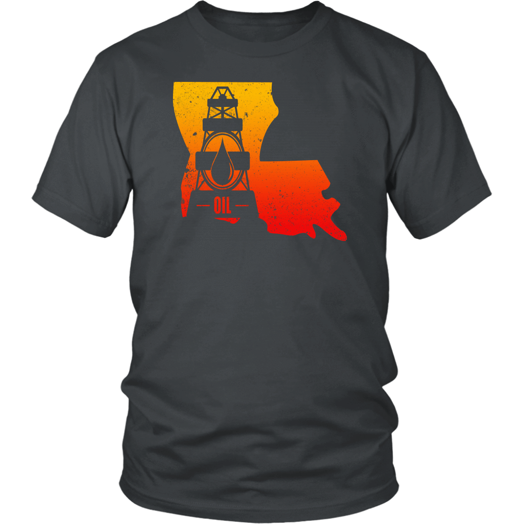 Louisiana Oil Sunrise