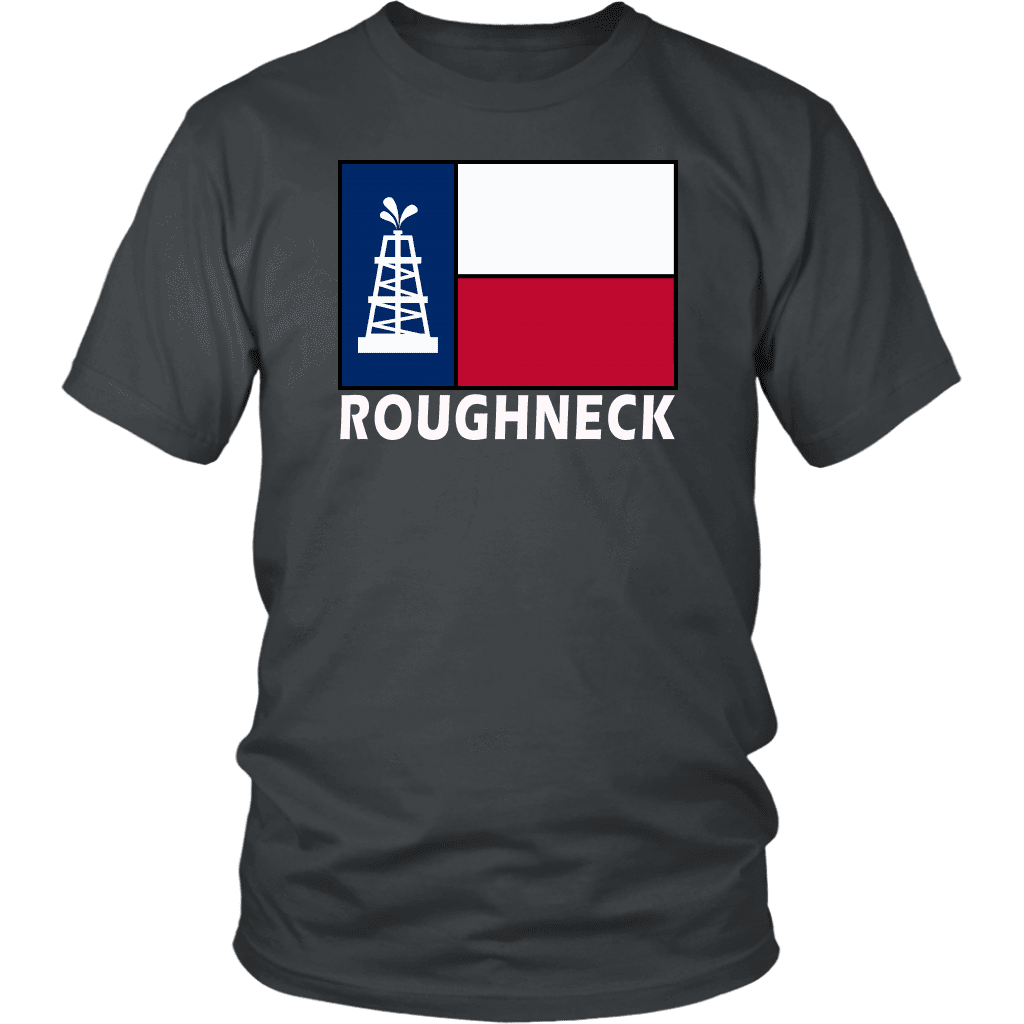Texas Flag Oil Rig