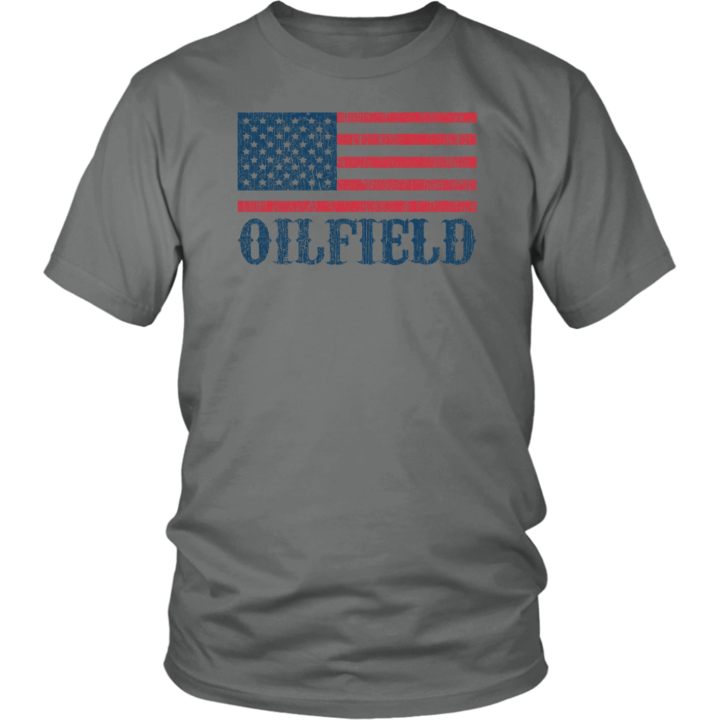 Oilfield American Flag