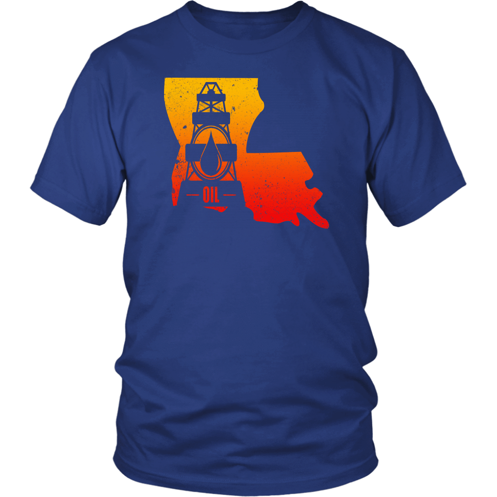 Louisiana Oil Sunrise