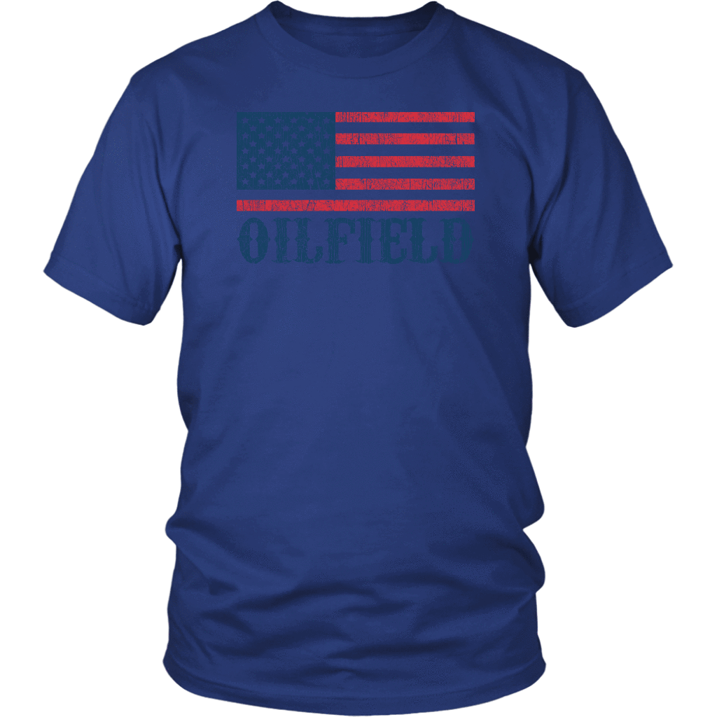 Oilfield American Flag