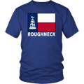 Texas Flag Oil Rig