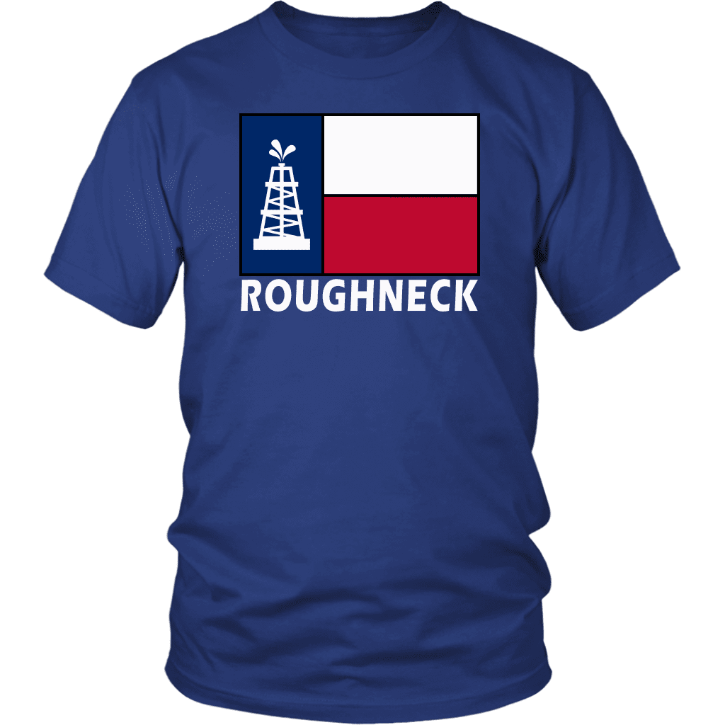 Texas Flag Oil Rig