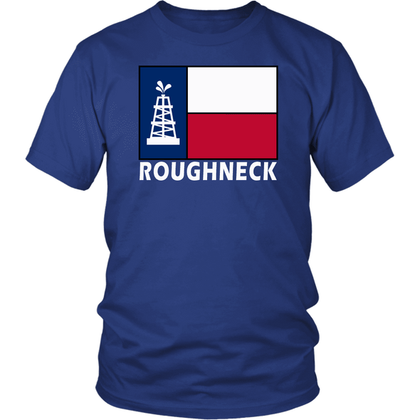 Texas Flag Oil Rig