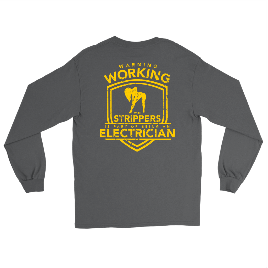 Electrician - Warning Working with Strippers