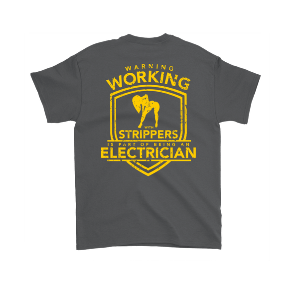 Electrician - Warning Working with Strippers