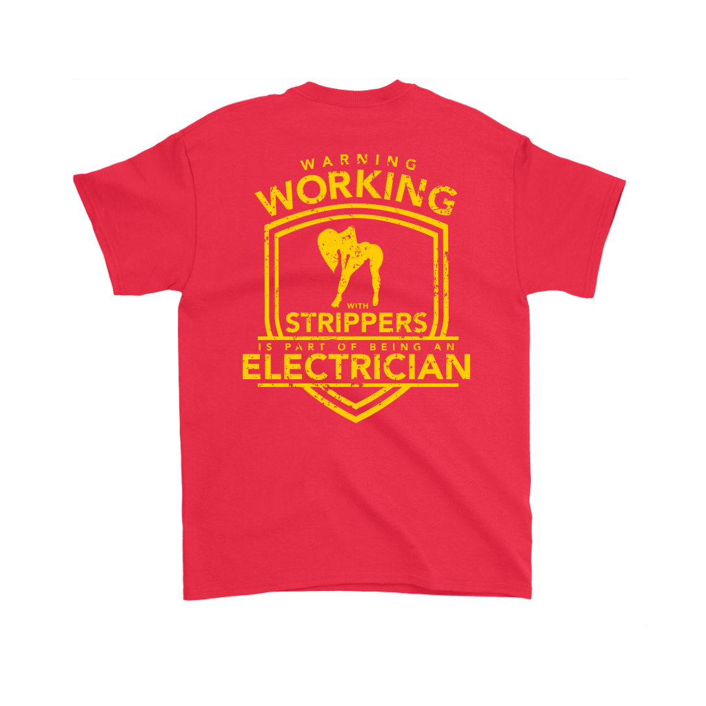 Electrician - Warning Working with Strippers