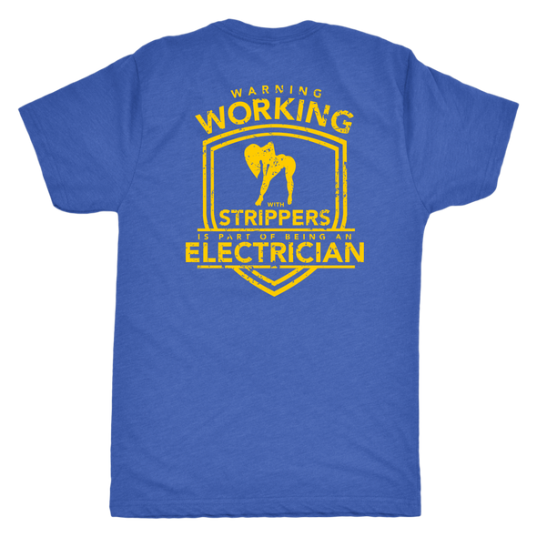Electrician - Warning Working with Strippers