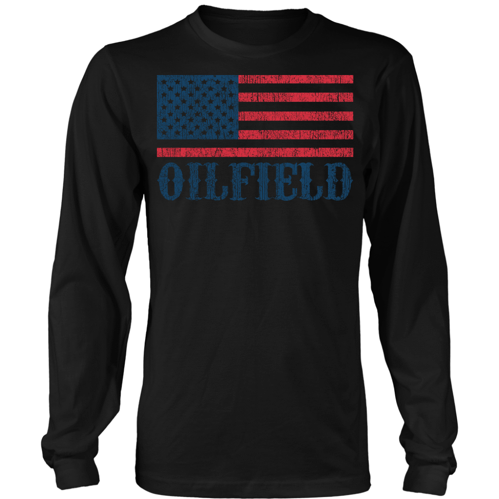 Oilfield American Flag