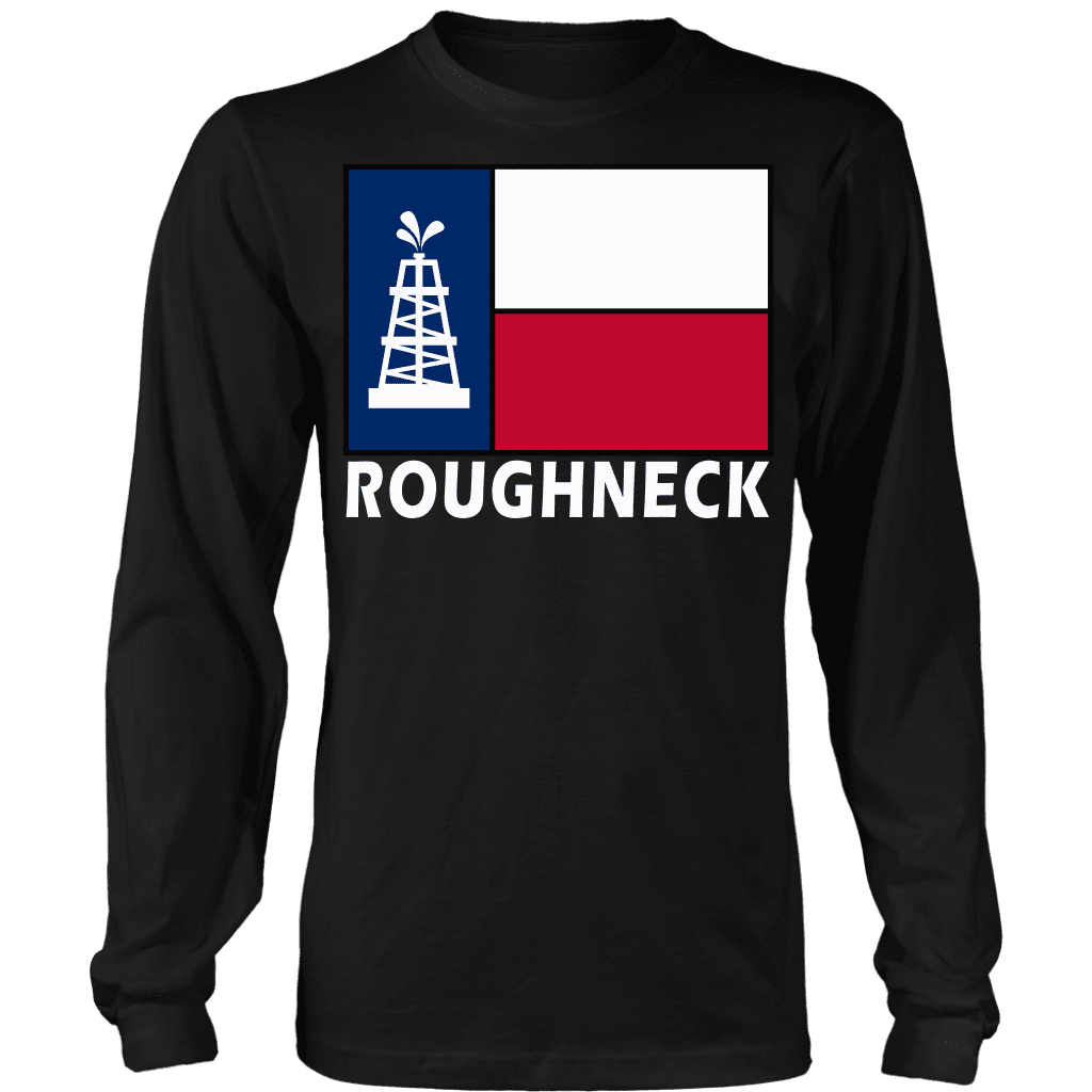Texas Flag Oil Rig