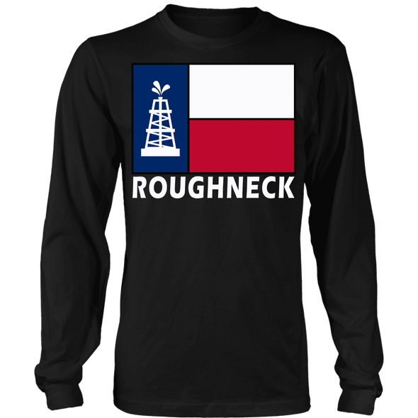 Texas Flag Oil Rig