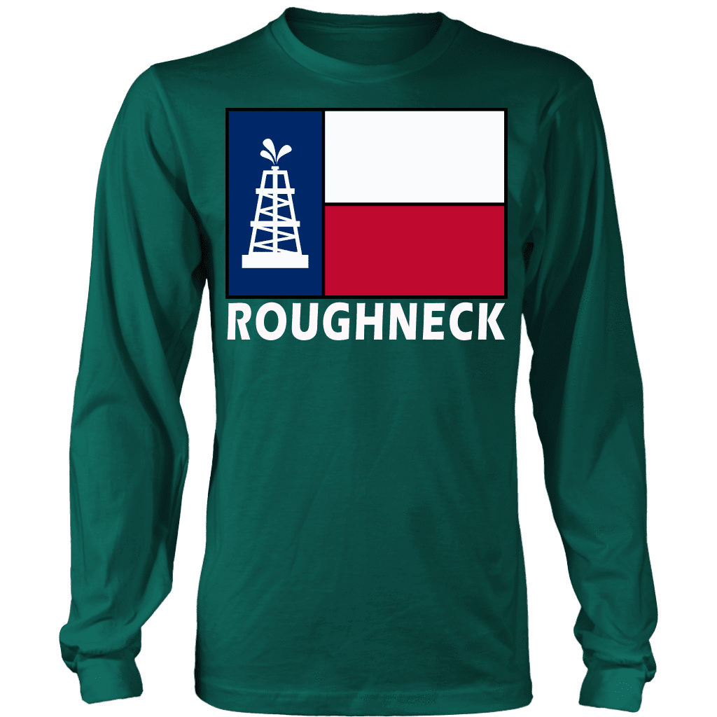 Texas Flag Oil Rig