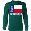 Texas Flag Oil Rig